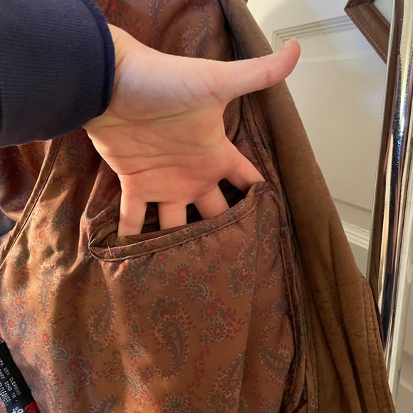 SOLD VTG Adventure Bound Thinsulate 3M Lined Brown Leather Jacket, 1980s - Picture 13 of 16